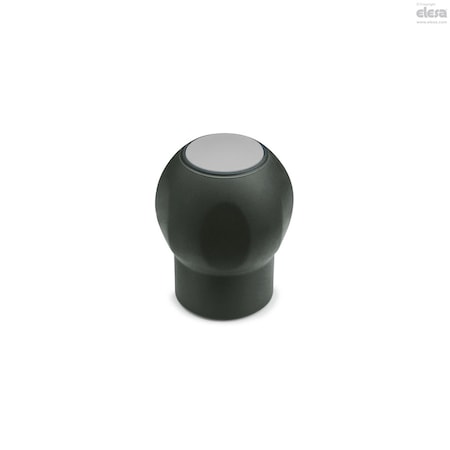 Elesa Mushroom lobe handles, EBK.43 B-M10-C-SOFT-C3 EBK-C SOFT